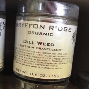 Gryffon Ridge dill weed