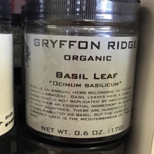 Gryffon Ridge basil