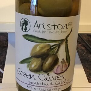 Ariston green olives with garlic