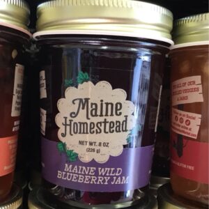 Maine Homestead Jam Maine Wild Blueberry
