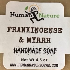 Human Nature Frankincense & Myrrh Soap