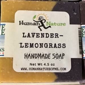 Human Nature Lavender-Lemongrass Soap