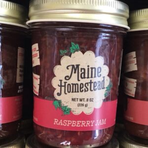 Maine Homestead Jam raspberry
