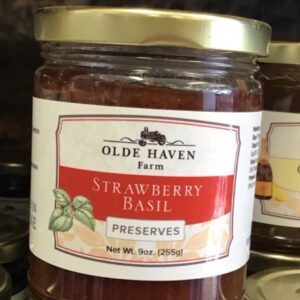 Strawberry Basil Preserves
