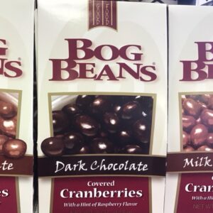 Dark chocolate covered cranberries