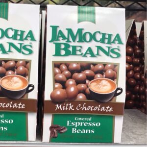 Milk chocolate covered espresso