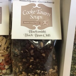 Cooke Tavern Soups blacksmiths black bean chili