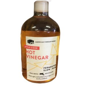 Hot vinegar