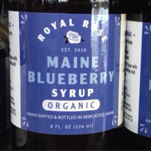Blueberry Syrup 8oz.