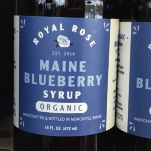 Blueberry Syrup 16oz.