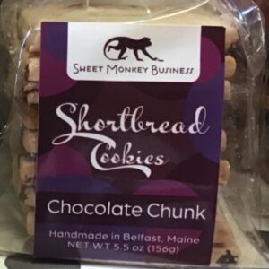 Chocolate chunk shortbread cookies