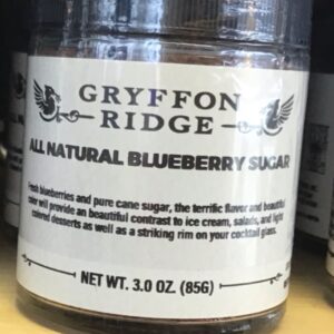 Blueberry sugar