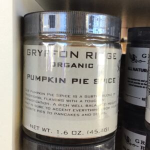 Pumpkin pie spice