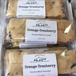 Orange cranberry biscotti