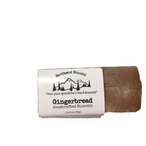 Gingerbread biscotti