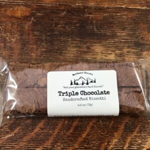 Triple chocolate biscotti