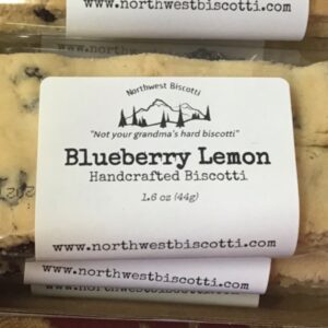 Blueberry lemon biscotti