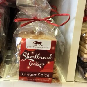 Ginger spice shortbread