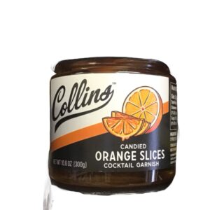 Collins Orange Twist garnish