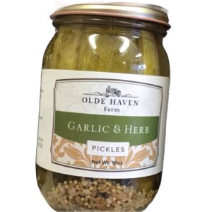 Garlic & Herb Pickles