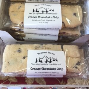 Orange Chocolate Chip biscotti