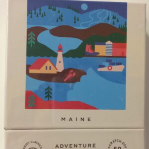 Maine adventures bucket list cards