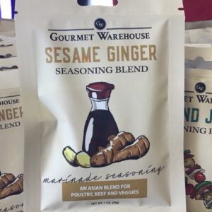 Sesame Ginger rub