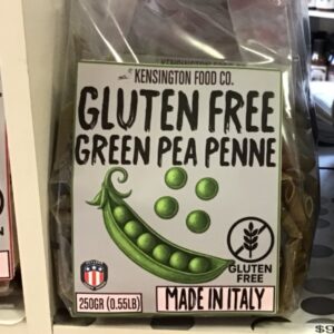 Gluten free green pea penne