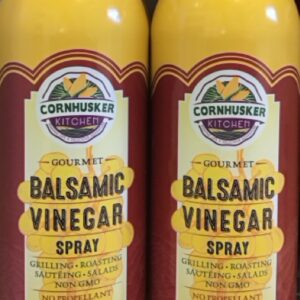 Spray balsamic vinegar