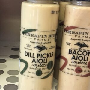 Dill pickle aioli