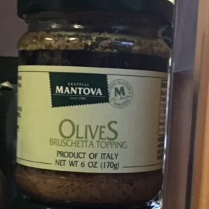 Mushroom bruschetta topping