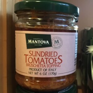 Sundried Tomato bruschetta topping