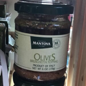 Olive bruschetta topping