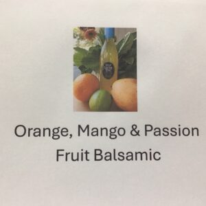 Orange Mango Passion Fruit Balsamic