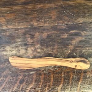 Olive wood knife small