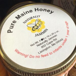 Naturally jammin honey 4oz.