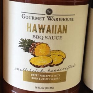 Gourmet warehouse Hawaiian BBQ sauce