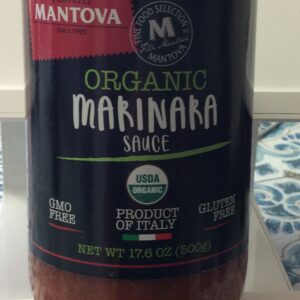 Organic marinara sauce