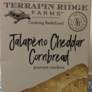 Jalapeño Cheddar Cornbread crackers