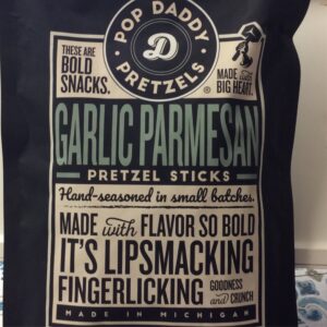 Garlic Parmesan pretzels