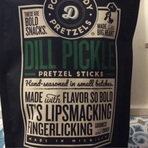 Dill pickle pretzels